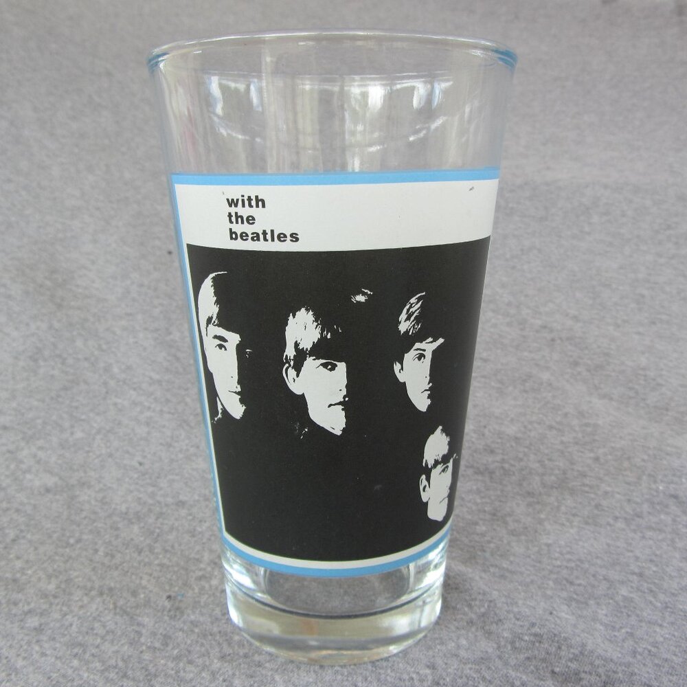 3 for $24 - beatles pint glass 2009 (w2996)